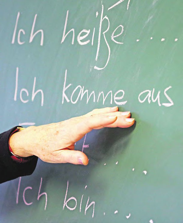 Sprachkurs für Flüchtlinge